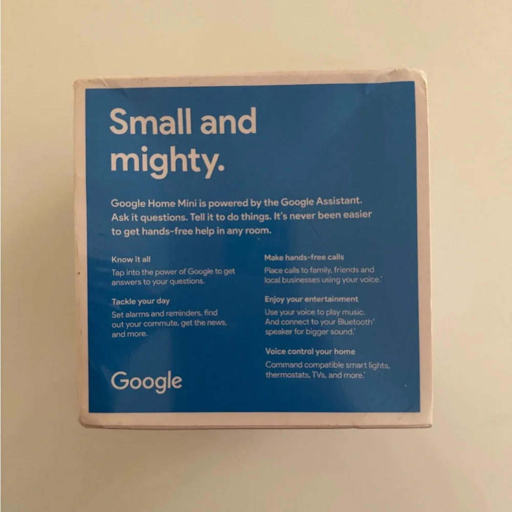 Google Home Mini Smart Speaker